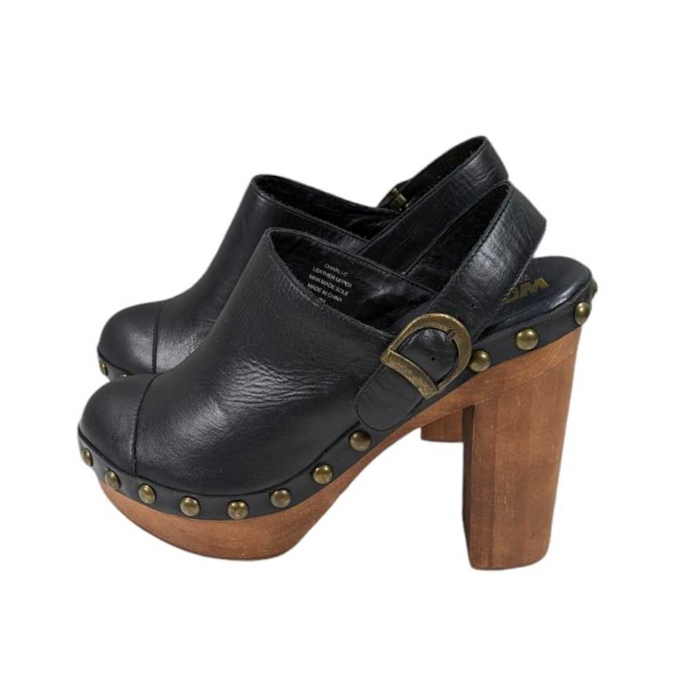 Jeffrey Campbell Retro Charli-C Woodies Clogs EUC… - image 8