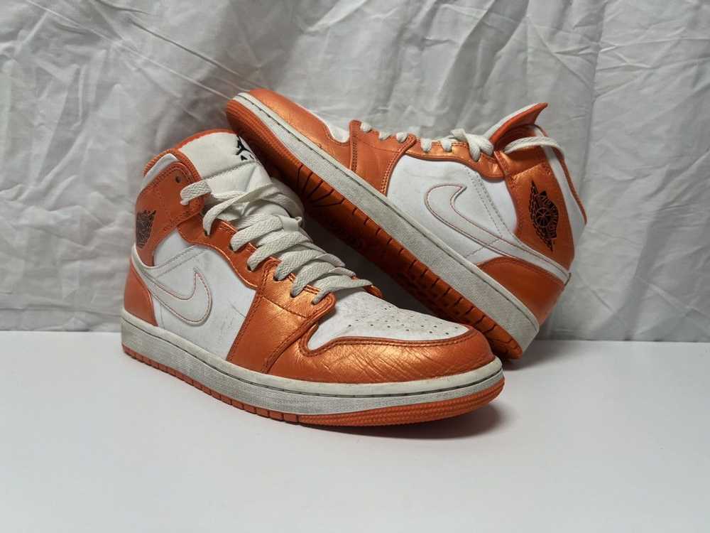 Jordan Brand Jordan 1 Mid “Metallic Orange” - image 1