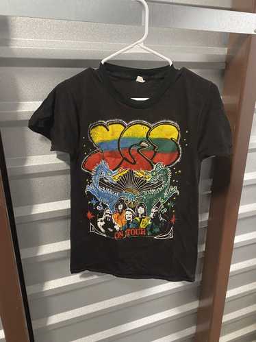 Band Tees × Vintage 1970’s YES Dragon Band Shirt