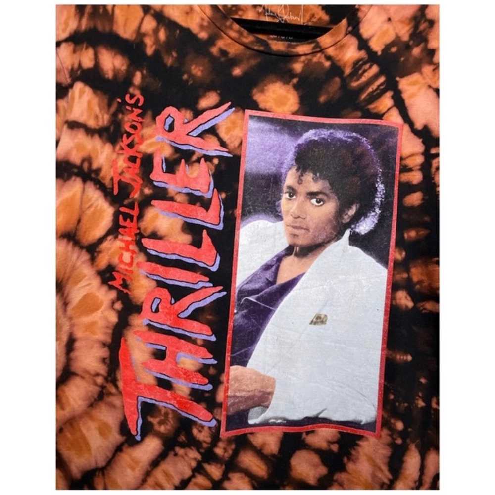 MICHAEL JACKSON CUSTOM BLEACH DYED THRILLER 80s G… - image 2