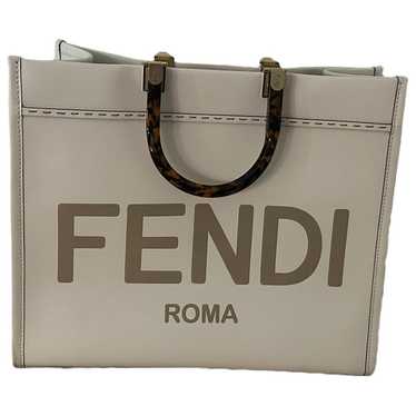 Fendi Sunshine leather tote