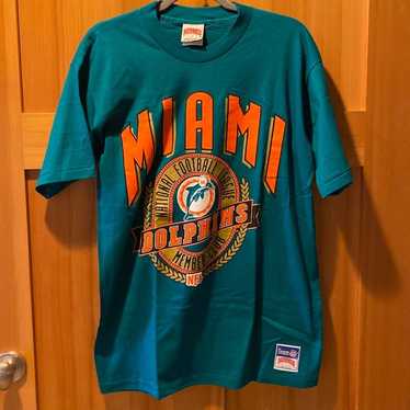 Single-Stitch Miami Dolphins T-Shirt