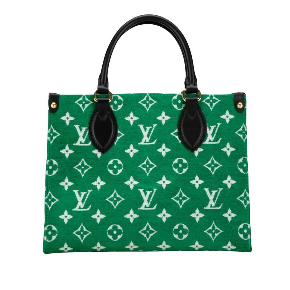 Louis Vuitton Onthego Green Velvet Tote Bag (Pre-… - image 2