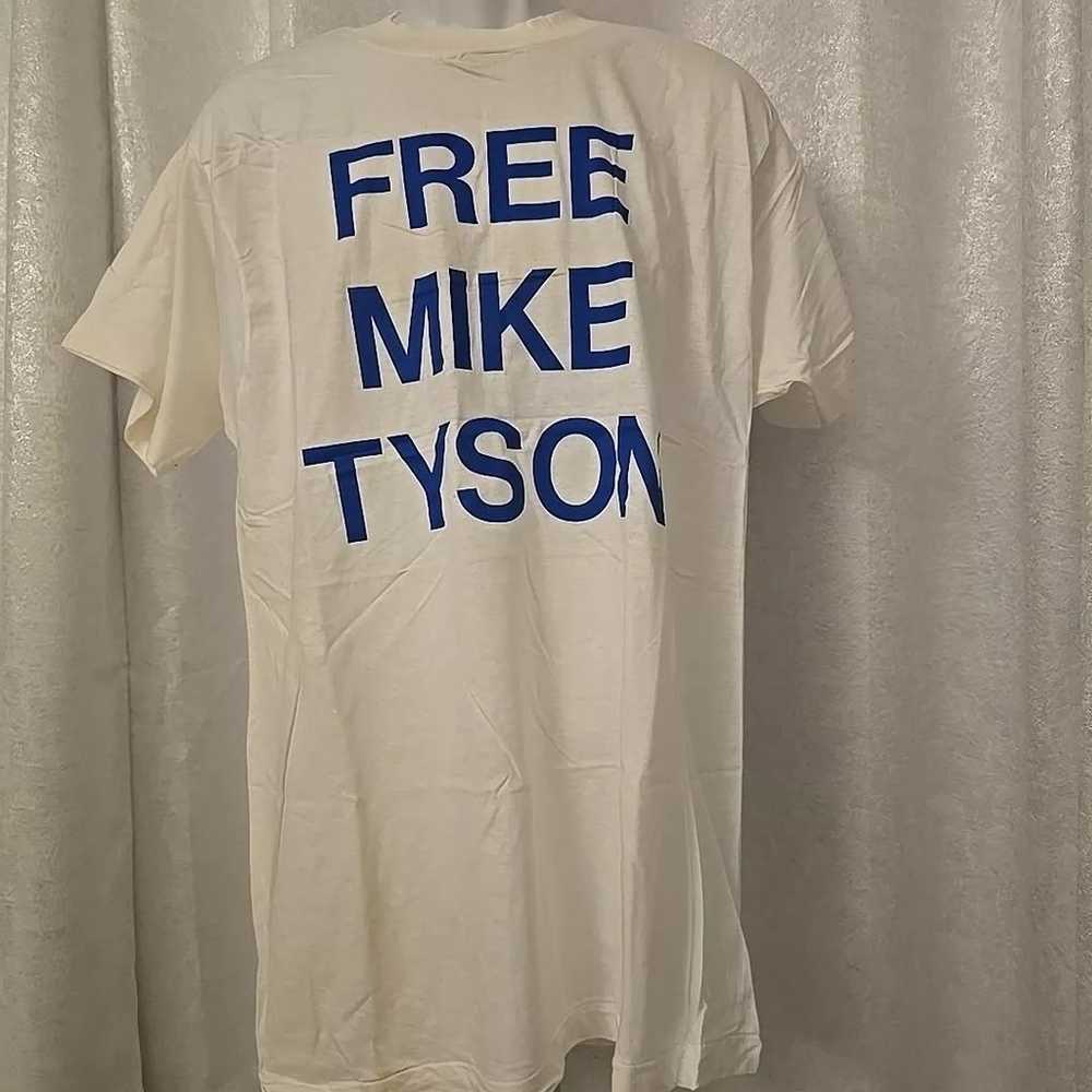 Deadstock vintage Free Mike Tyson T Shirt  XL Whi… - image 7