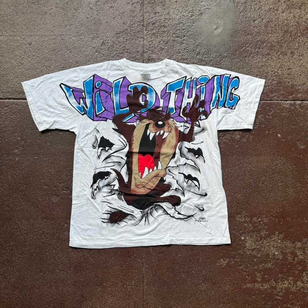 Looney Tunes Men's White T-shirt - image 1