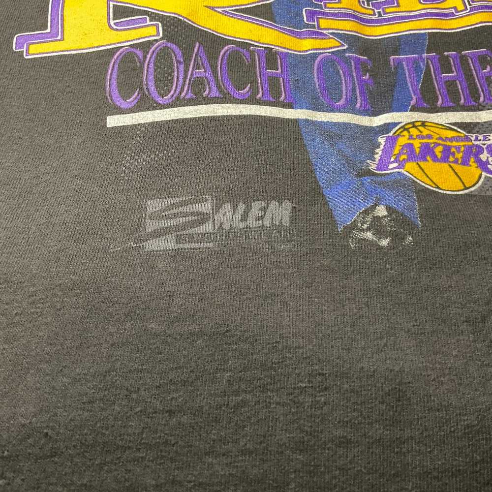 Vintage Los Angeles lakers Salem sportswear shirt… - image 4