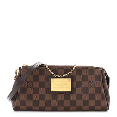 LOUIS VUITTON Damier Ebene Eva Clutch