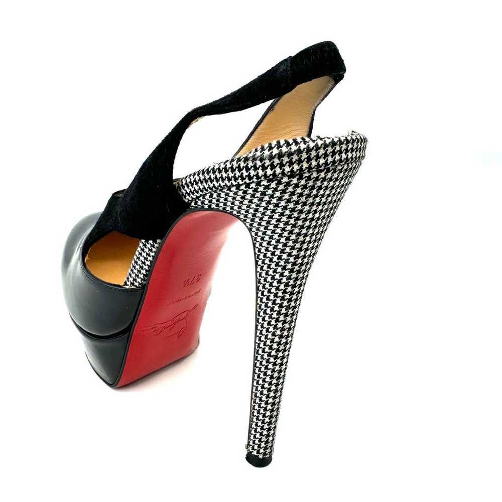 Christian Louboutin pumps, patent-suede, houndsto… - image 11