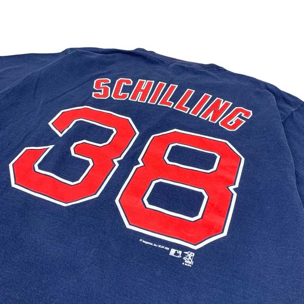 Vintage Boston Red Sox Curt Schilling T-shirt Siz… - image 3