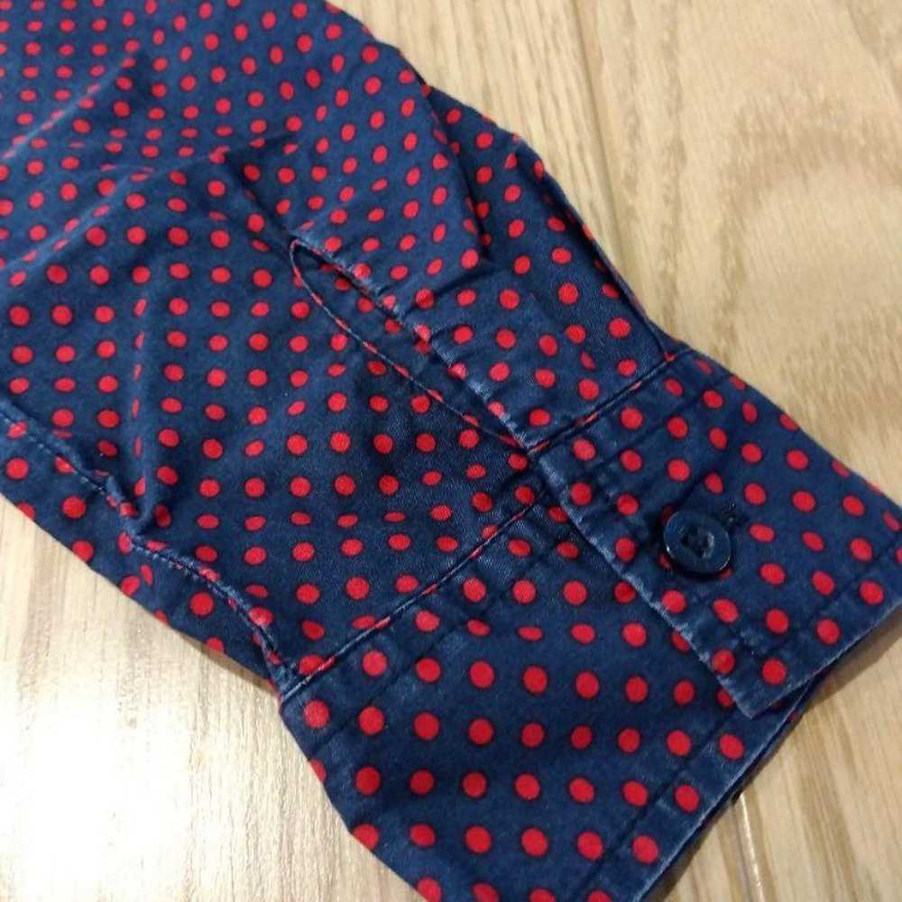 Tommy Hilfiger Knee-Length Polka Dot Shirt Dress - image 4