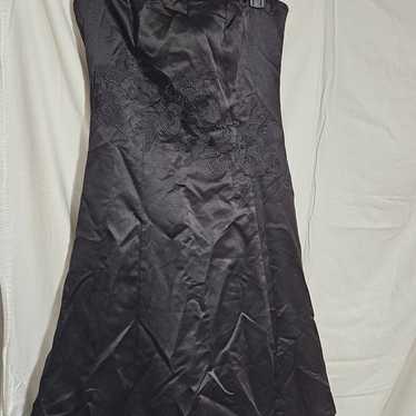 Size 4 black strapless dress