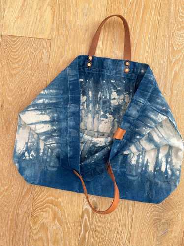 Made Solid Hand dyed oversized canvas tote | Used,