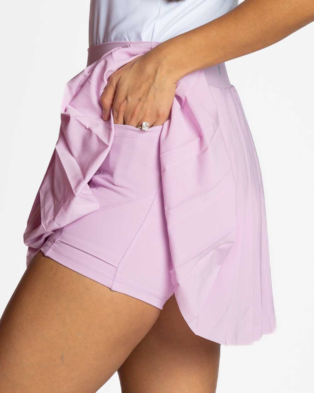 Senita Athletics Lux Pleated Skort - Soft Orchid - image 3