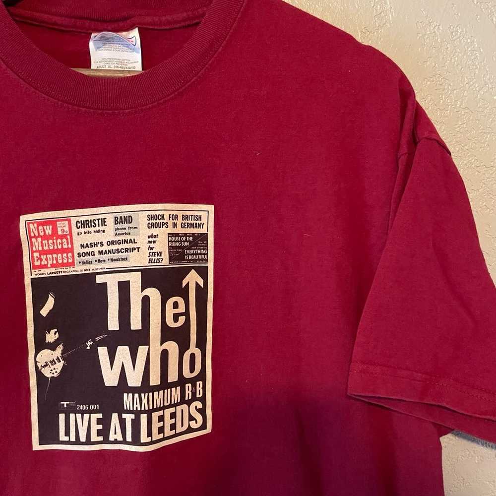 Vintage The Who Band Tee - image 2