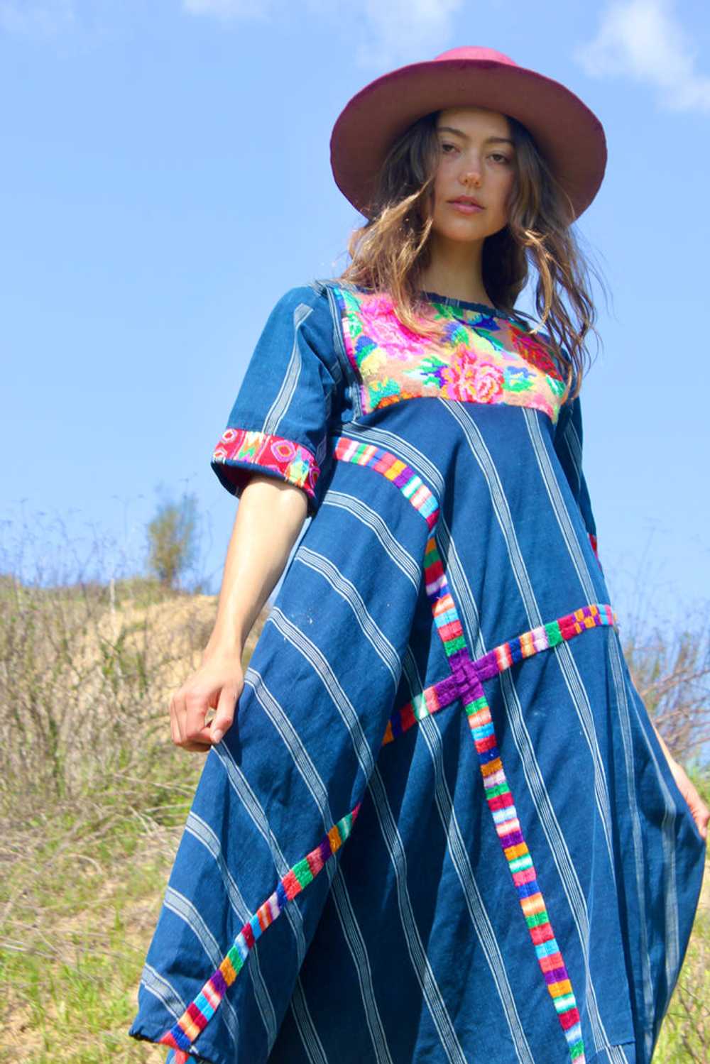 SALE 1970s Artisan Made Guatemalan Huipil Dress - image 3