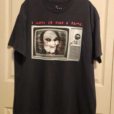 saw movie jigsaw t shirt - image 1