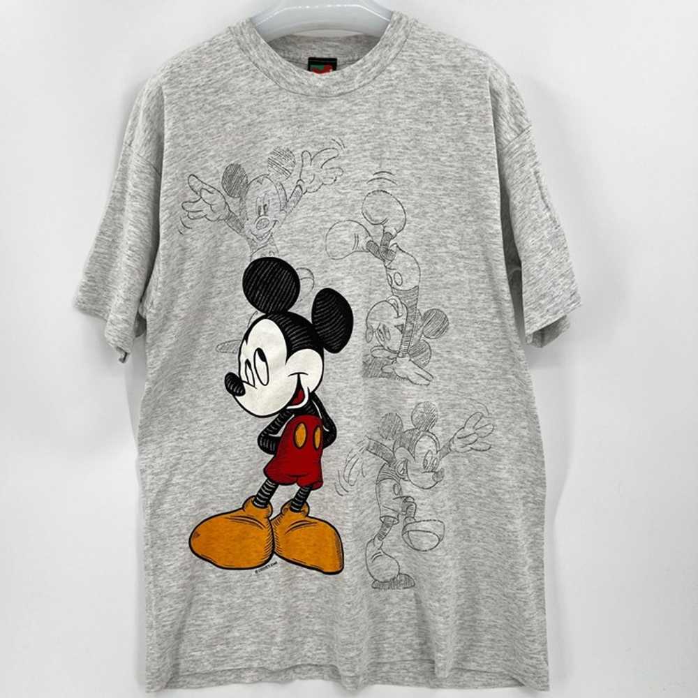 Disney Mickey Unlimited Single Stitch Vintage T-S… - image 1