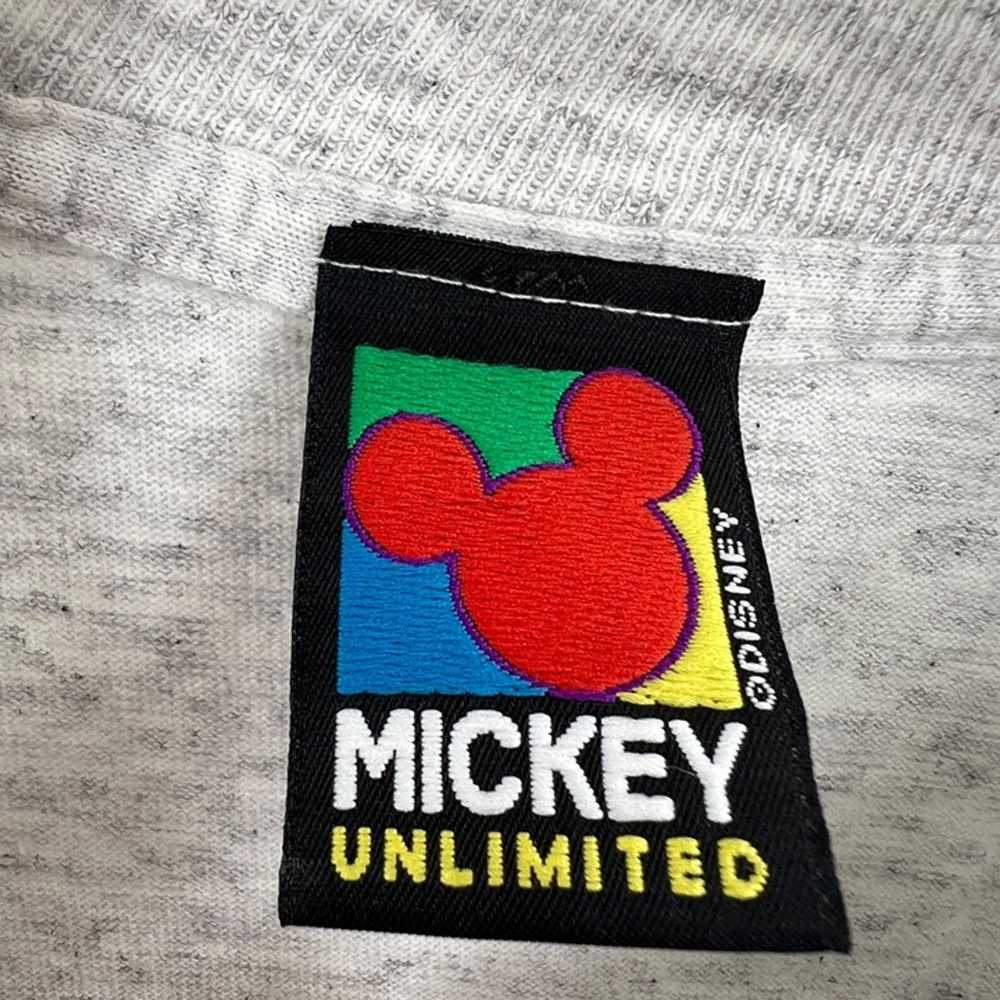 Disney Mickey Unlimited Single Stitch Vintage T-S… - image 4