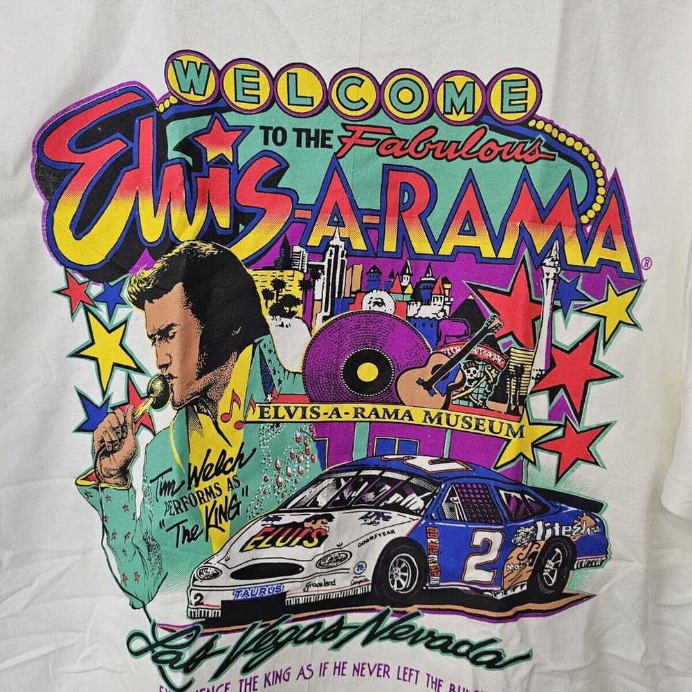 Vintage Elvis Presley Museum Elvis-A-Rama T Shirt… - image 3