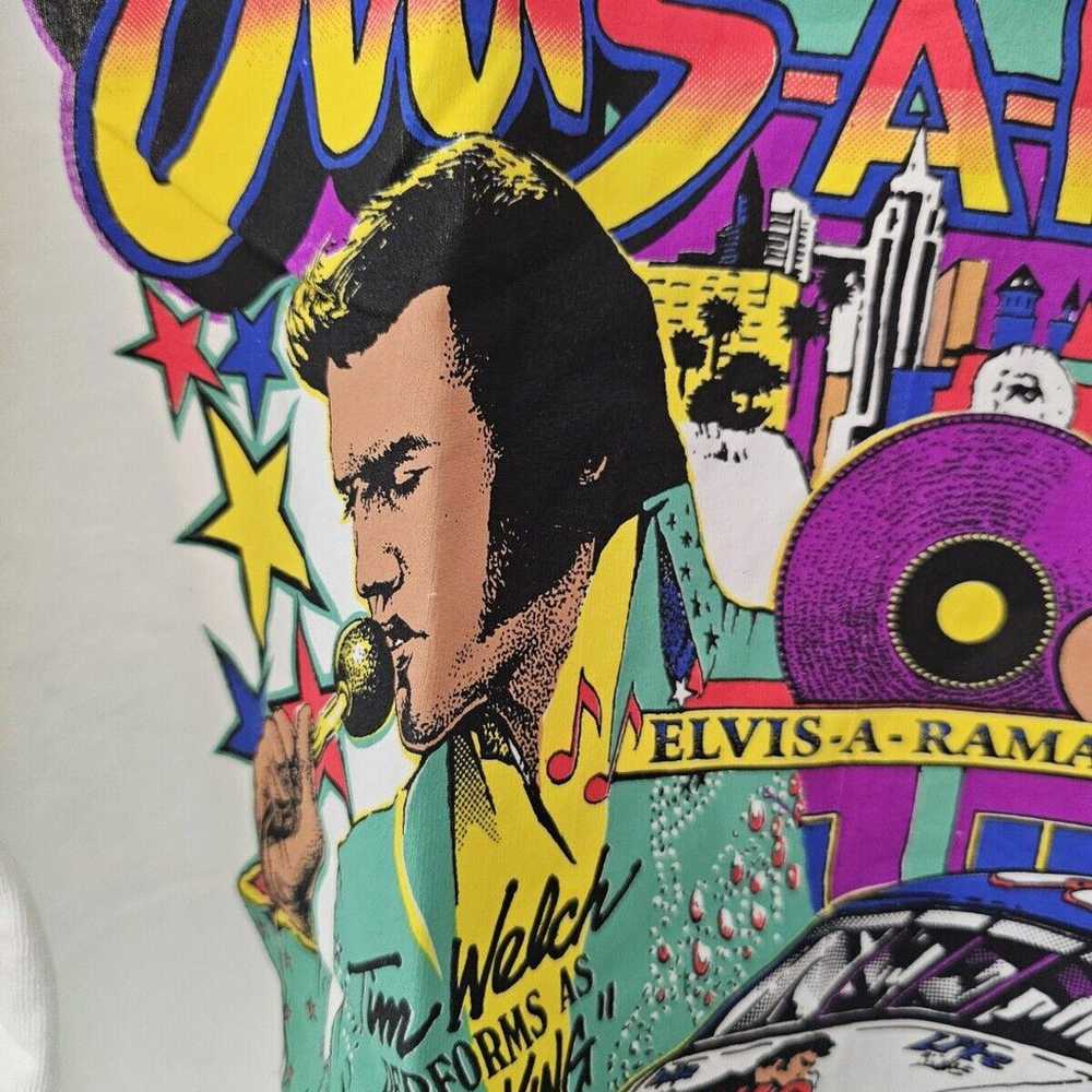 Vintage Elvis Presley Museum Elvis-A-Rama T Shirt… - image 6