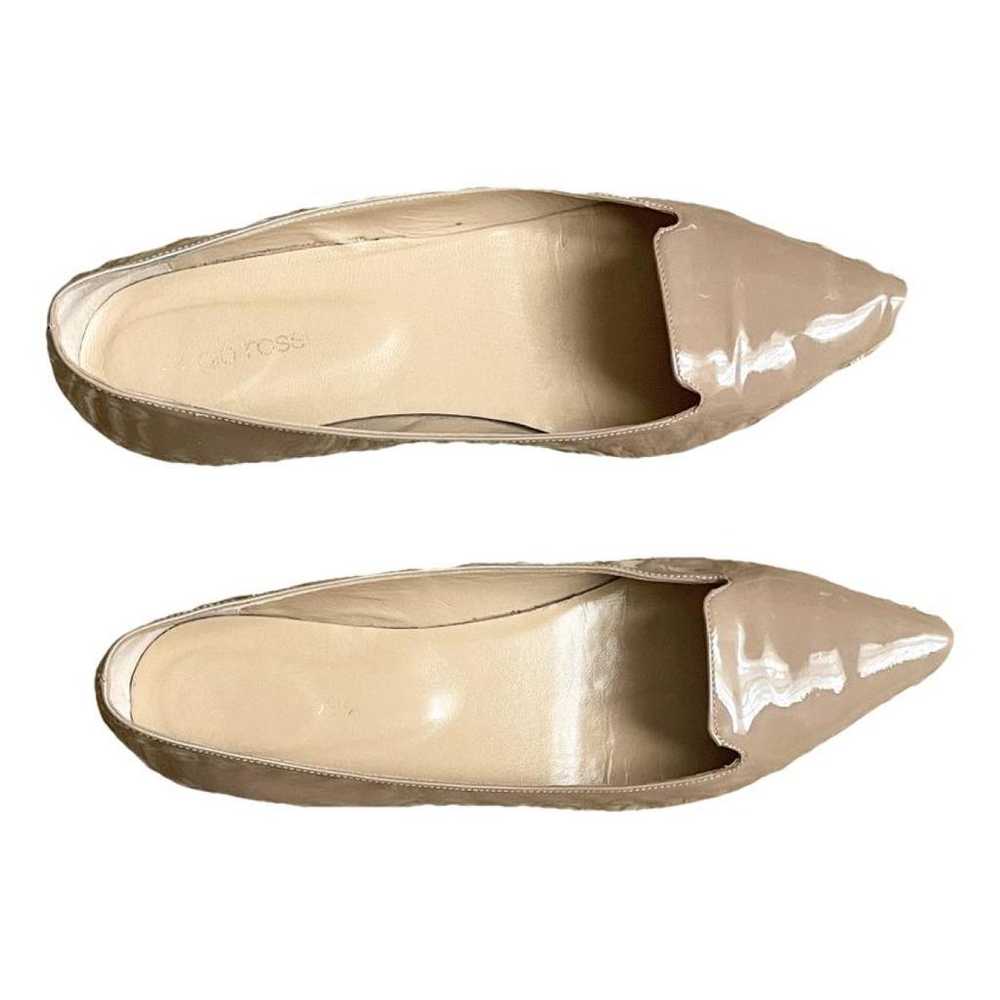 Sergio Rossi Leather ballet flats - image 1