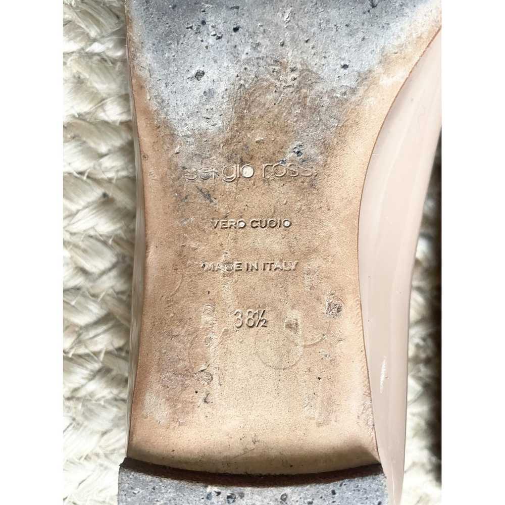 Sergio Rossi Leather ballet flats - image 9