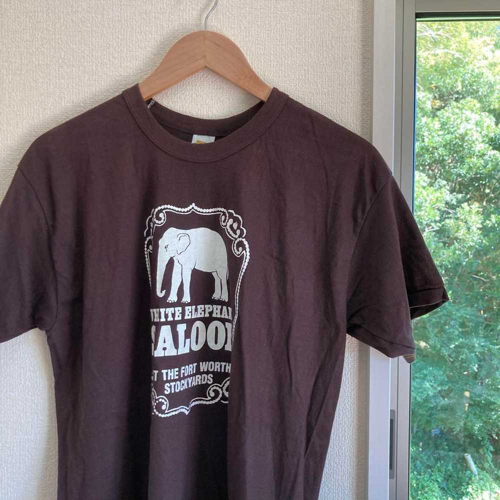 70's Vintage WhiteElephantSaloon T-shirt - image 1