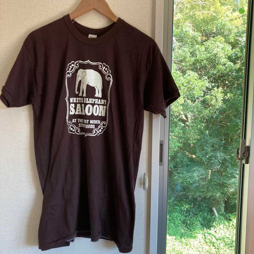 70's Vintage WhiteElephantSaloon T-shirt - image 2