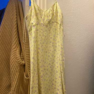 ZARA yellow mini dress - image 1