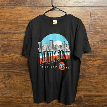 All Time Low Band Tee For Baltimore All Time Low T