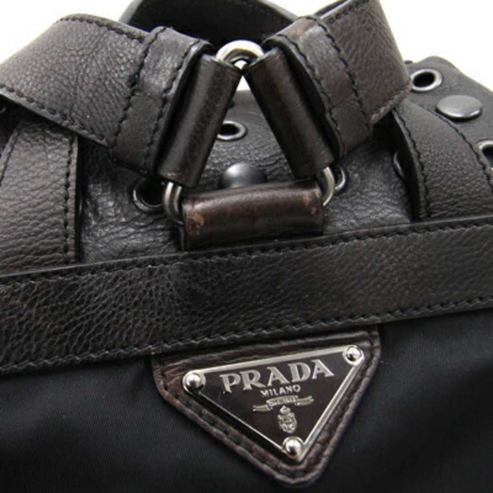 Prada Tessuto Black Synthetic Backpack Bag (Pre-O… - image 5