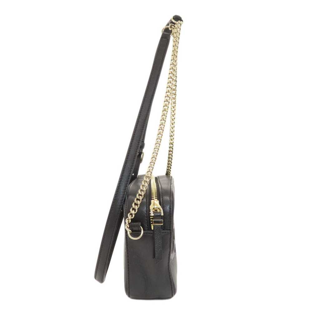 Jimmy Choo Black Leather Shoulder Bag (Pre-Owned) - image 4