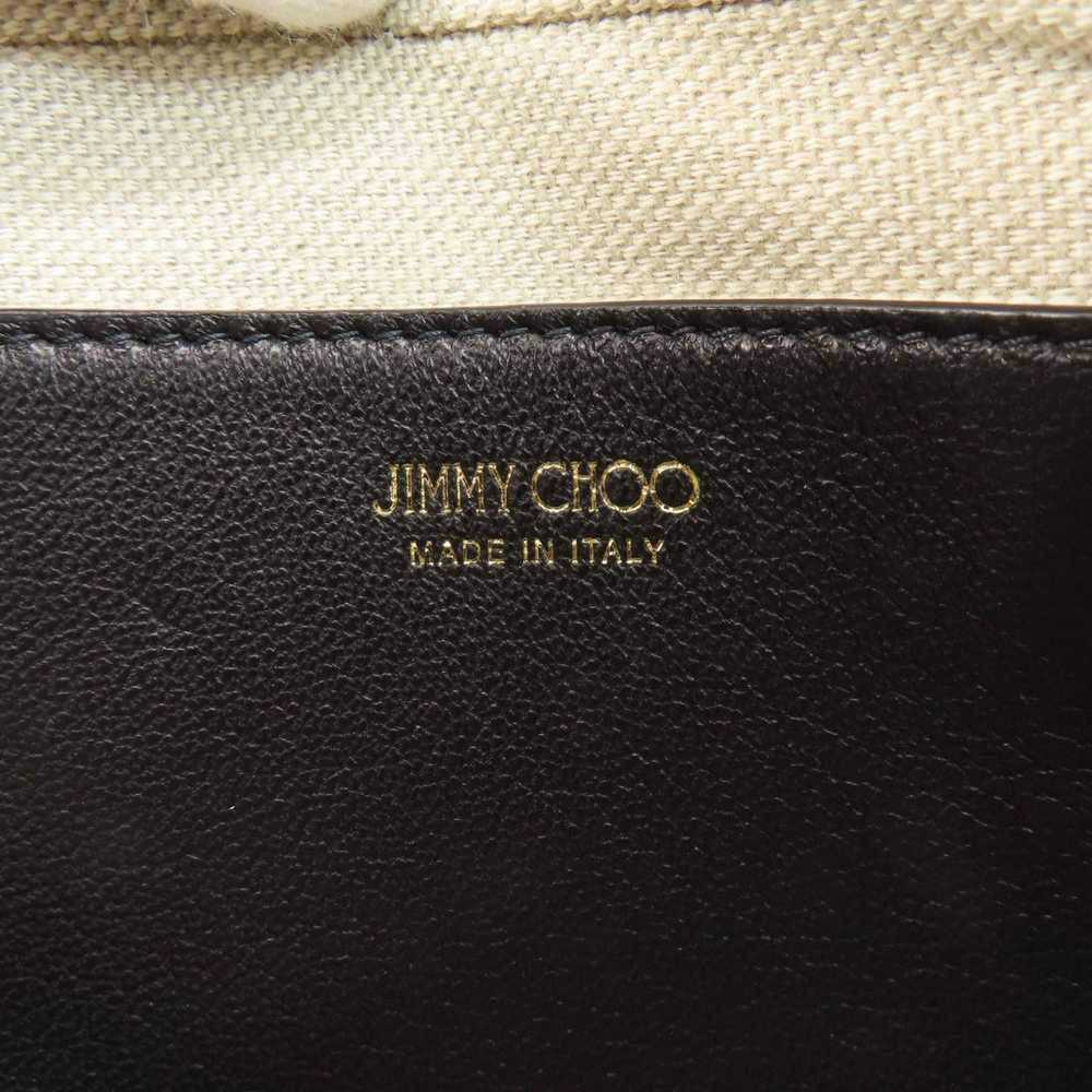 Jimmy Choo Black Leather Shoulder Bag (Pre-Owned) - image 6