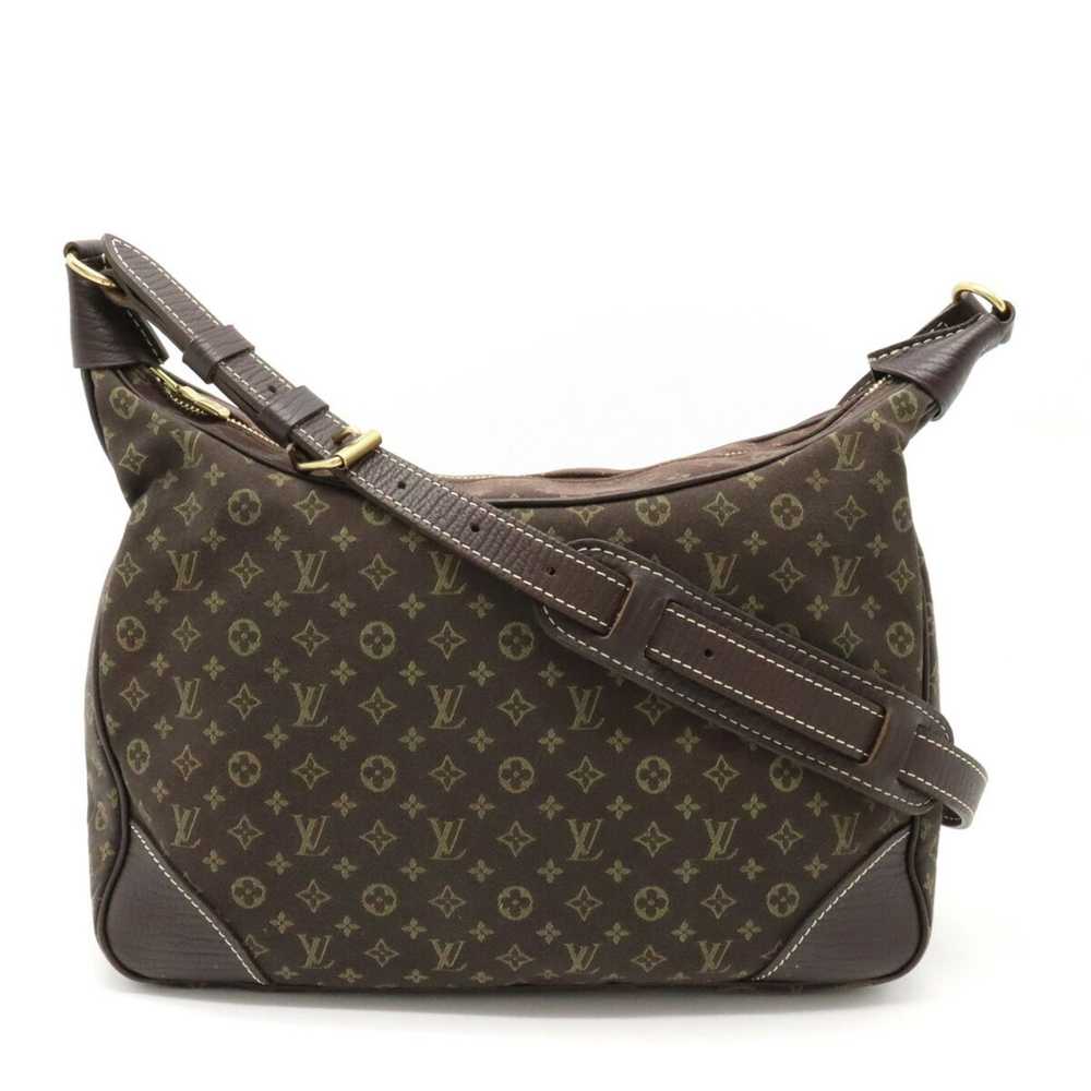 Louis Vuitton Boulogne Brown Canvas Shoulder Bag … - image 1