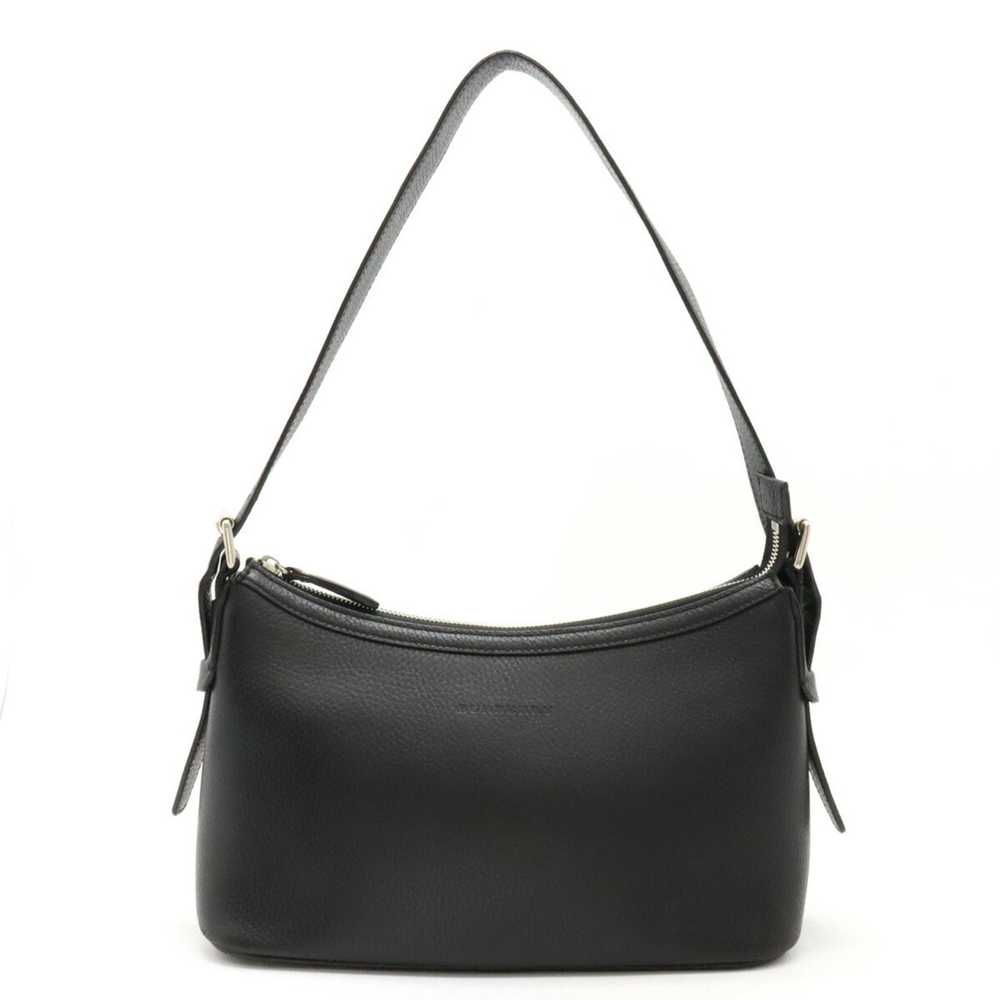 Burberry Nova Check Black Leather Shoulder Bag (P… - image 7