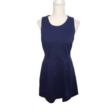 Madewell Size Medium Navy Sleeveless A-Line Dress