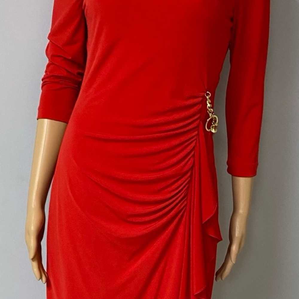 Tahari perfect Red dress 4 - image 1