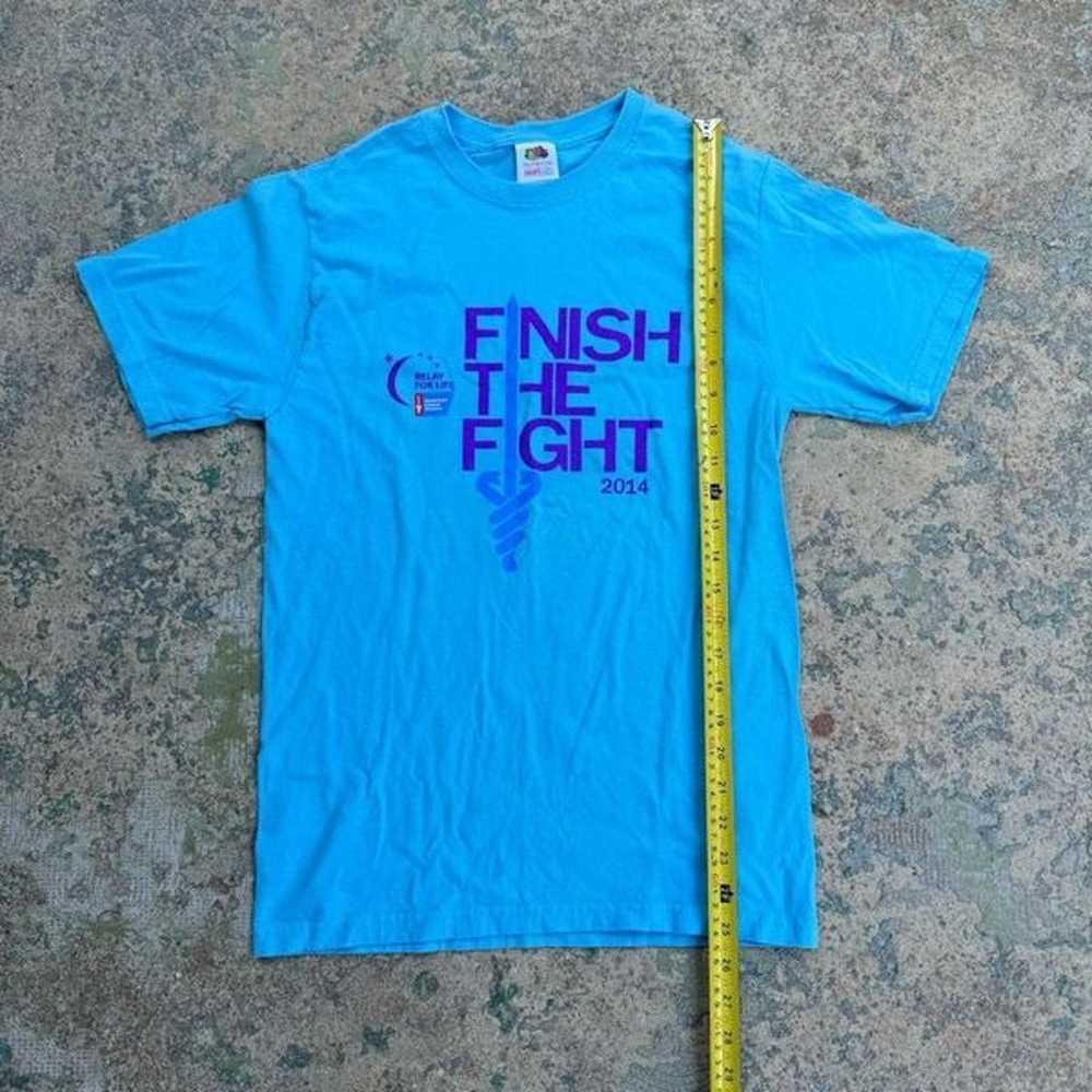 Finish The Fight Relay For Life 2014 Shirt - image 1