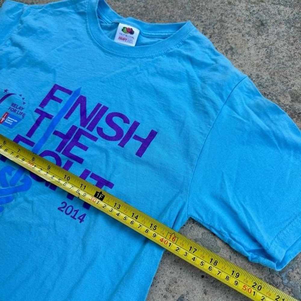 Finish The Fight Relay For Life 2014 Shirt - image 2