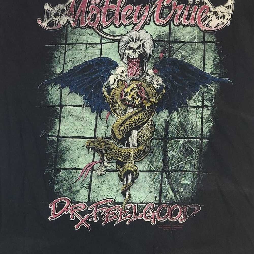 Motley Crue Dr Feelgood Men's T Shirt Rock Band A… - image 2