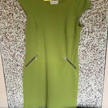 Bright green Karin Stevens Petite Dress size 10P