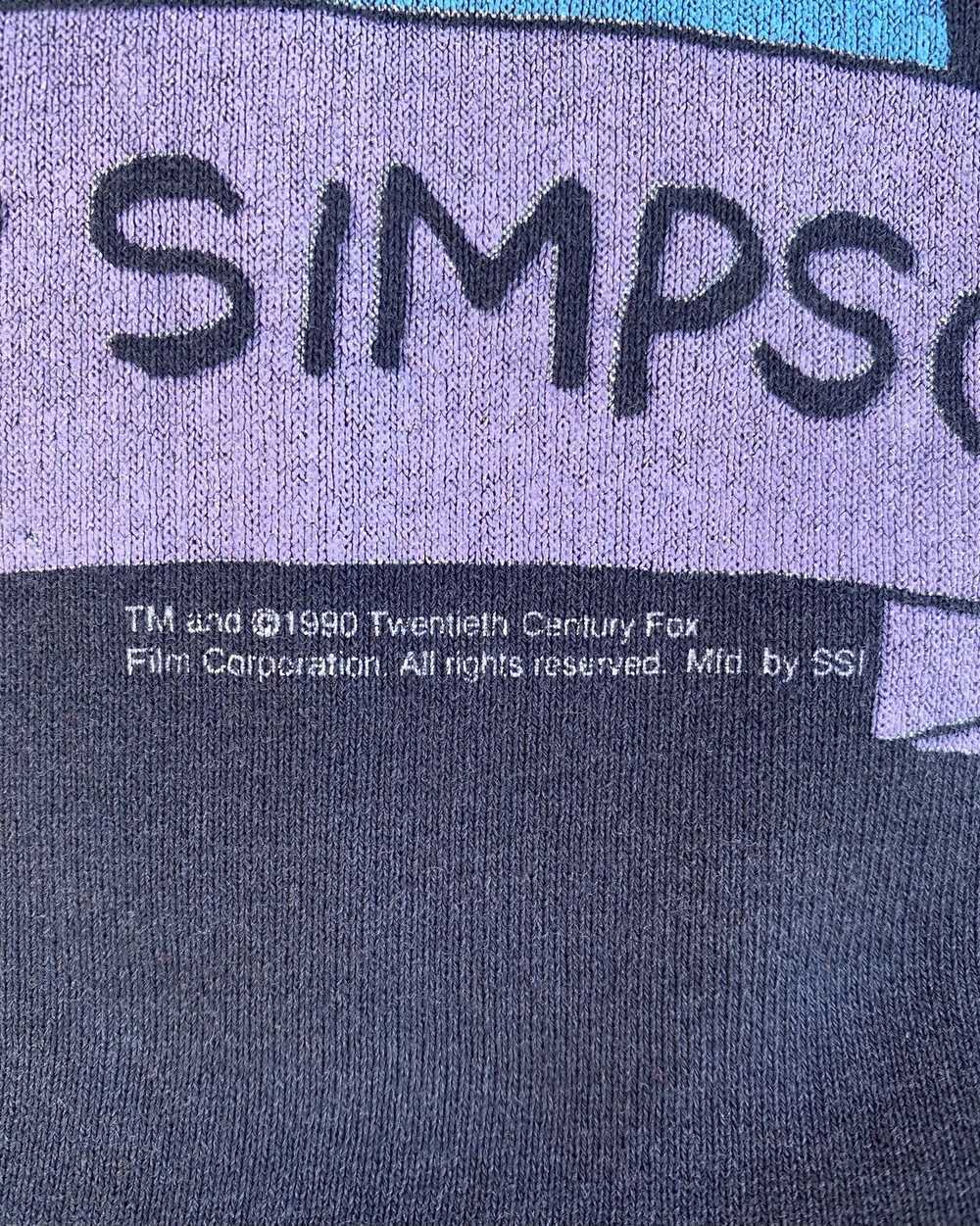 The Simpsons × Vintage 1990 The Simpsons Sweatshi… - image 3