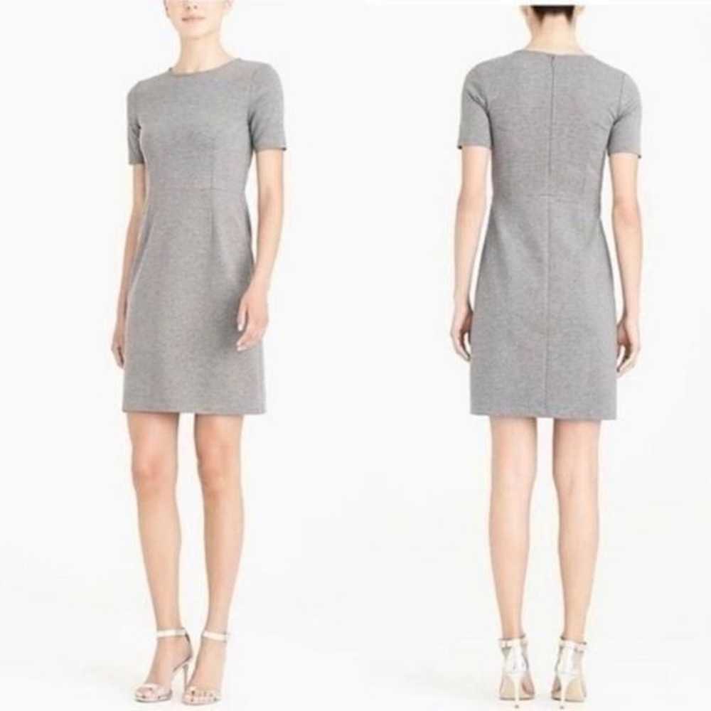 J Crew Mercantile ponte short sleeve dress - image 1