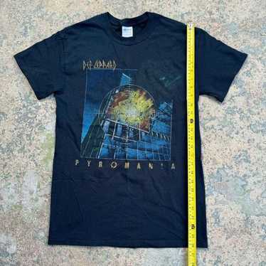 Def Leppard Pyromania Y2K Band Shirt - image 1