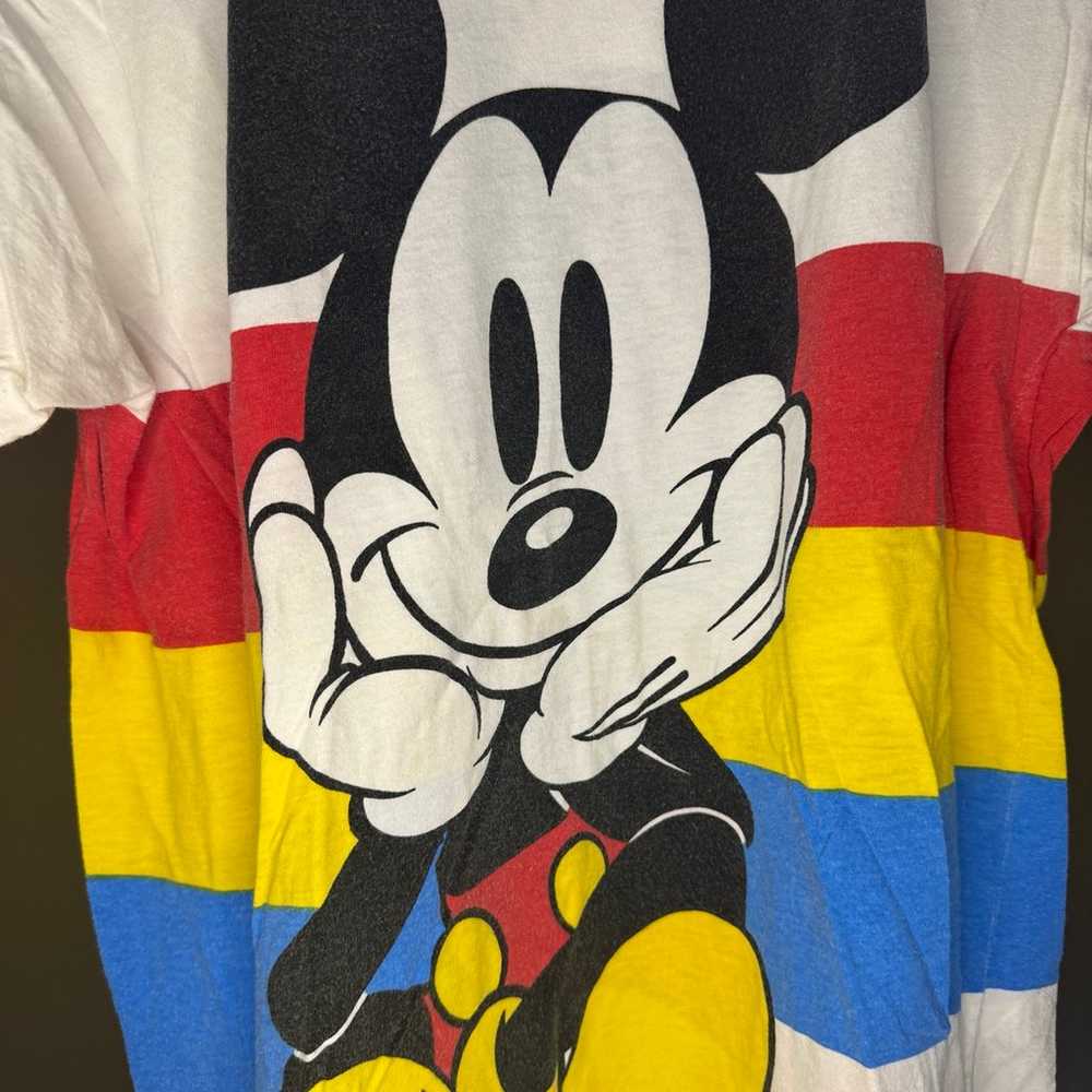 Vintage 90s Disney Mickey Mouse Disney World Grap… - image 2