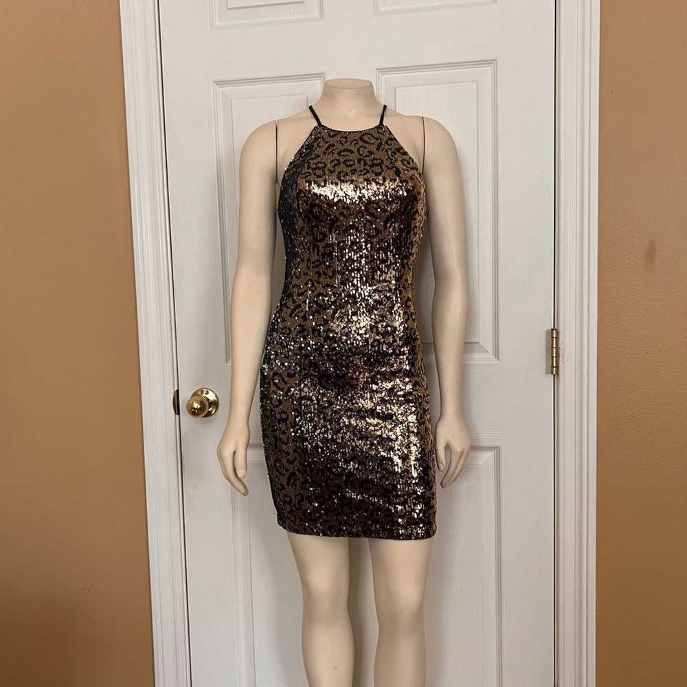 Lulus mini dress sequins - image 4