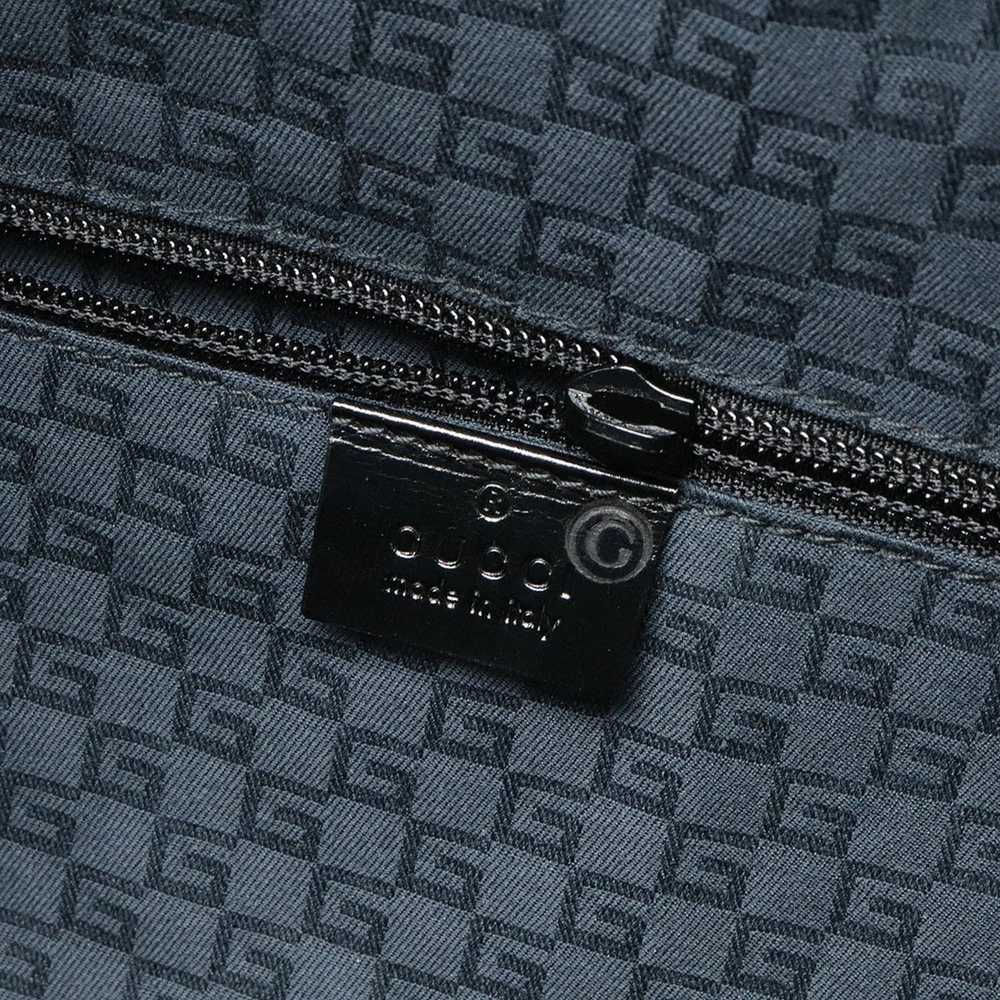 Gucci Gg Nylon Black Canvas Backpack Bag (Pre-Own… - image 4