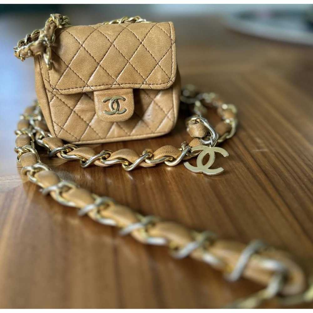 Chanel All About Chains leather mini bag - image 2