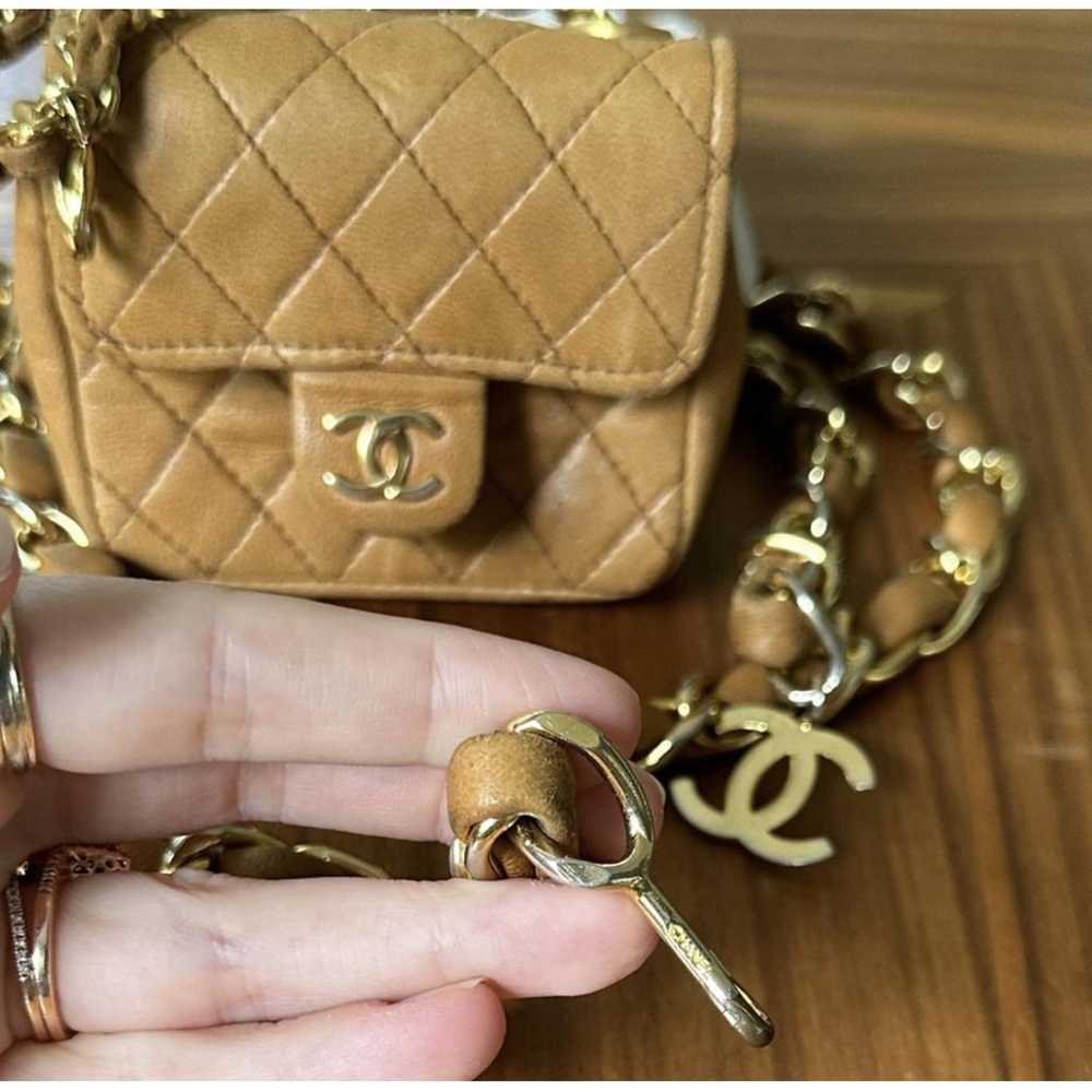 Chanel All About Chains leather mini bag - image 3