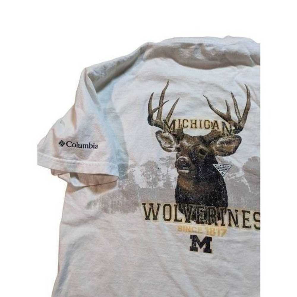 Columbia/Michigan Wolverines tee size S. - image 7